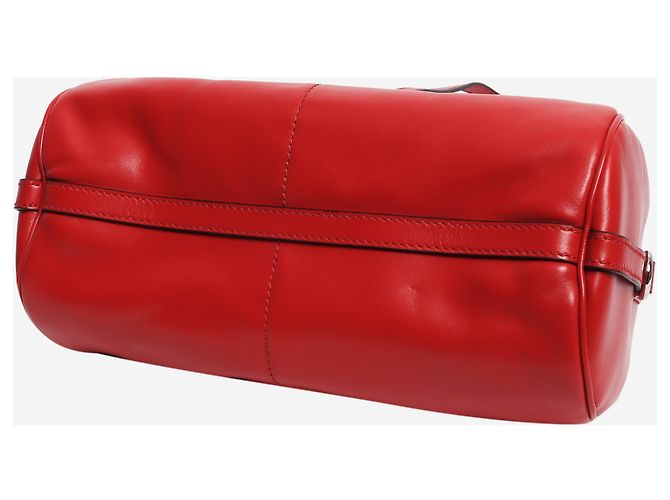 Miu Miu Borsa a tracolla Boston rossa Rosso - vista 4