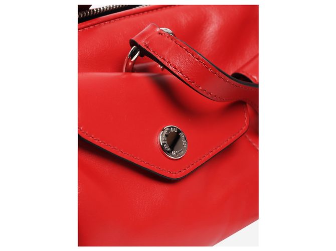 Miu Miu Borsa a tracolla Boston rossa Rosso - vista 6
