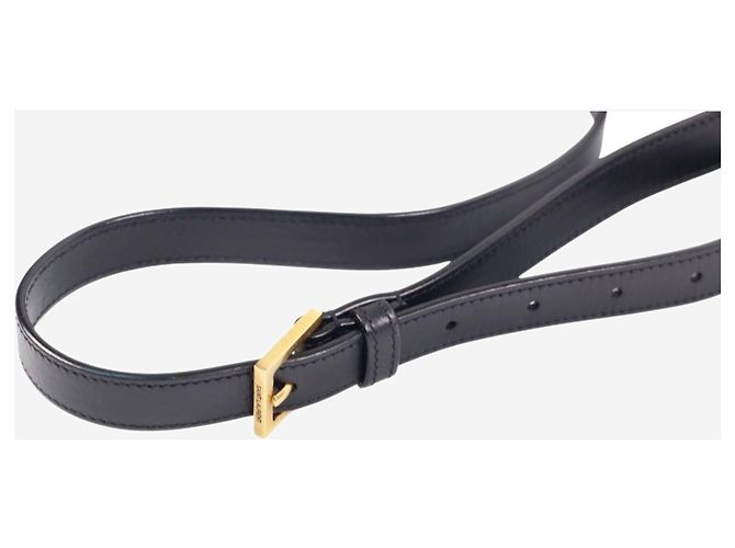 Saint Laurent Borsa a tracolla media in pelle Solferino nera Nero - vista 10
