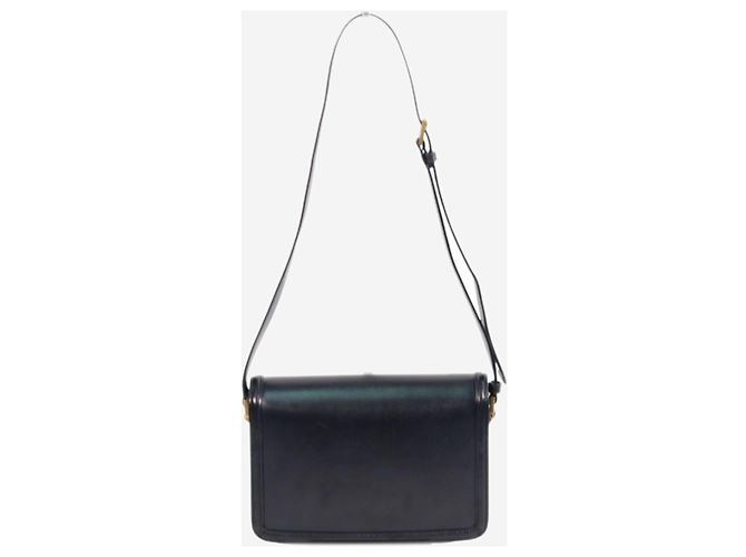 Saint Laurent Borsa a tracolla media in pelle Solferino nera Nero - vista 2