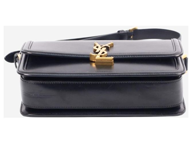 Saint Laurent Borsa a tracolla media in pelle Solferino nera Nero - vista 6