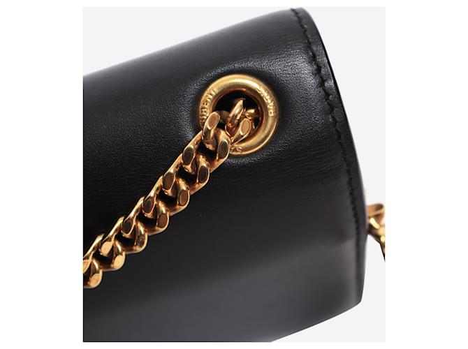 Saint Laurent Mini borsa a tracolla Kate nera Nero - vista 3