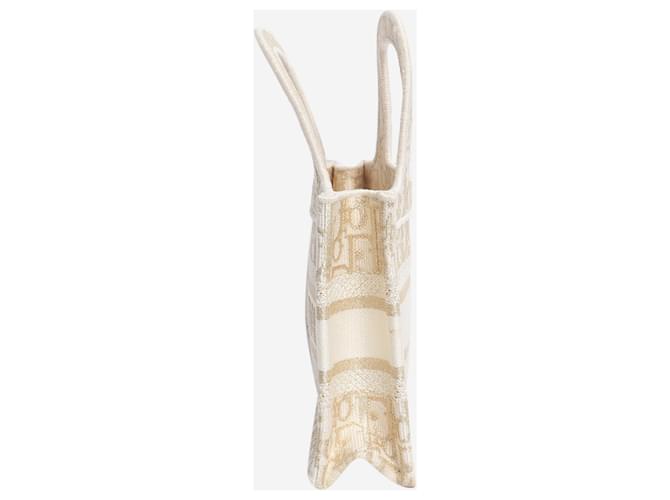 Dior Mini Book Tote creme Roh - Ansicht 3