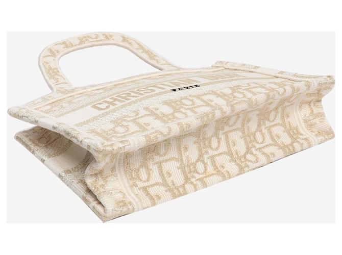 Dior Mini Book Tote creme Roh - Ansicht 4