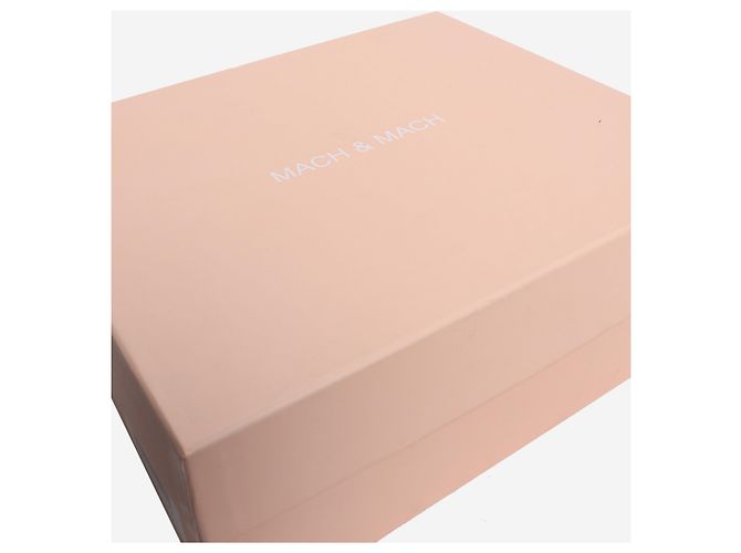 Mach & Mach Sandali platform in raso Coral Devon - size EU 36 Arancione - vista 8