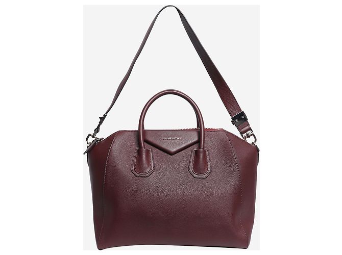 Givenchy Borsa 2way Antigona in pelle Oxblood Bordò - vista 3
