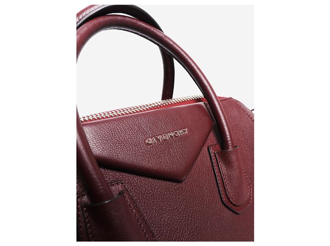 Givenchy Borsa 2way Antigona in pelle Oxblood Bordò - vista 6