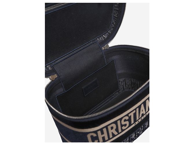Dior Borsa vanity Oblique blu 2020 - vista 10