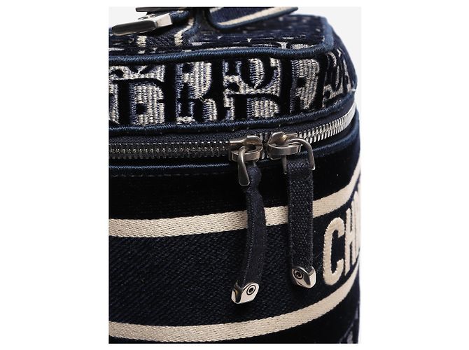 Dior Borsa vanity Oblique blu 2020 - vista 8