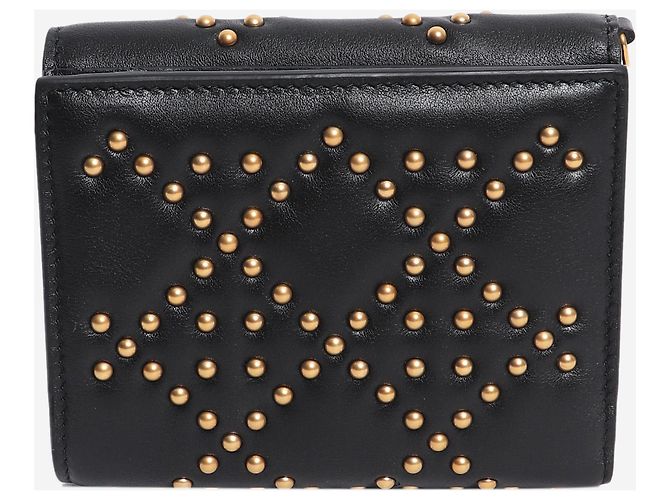 Black Lady Dior studded wallet - view 2