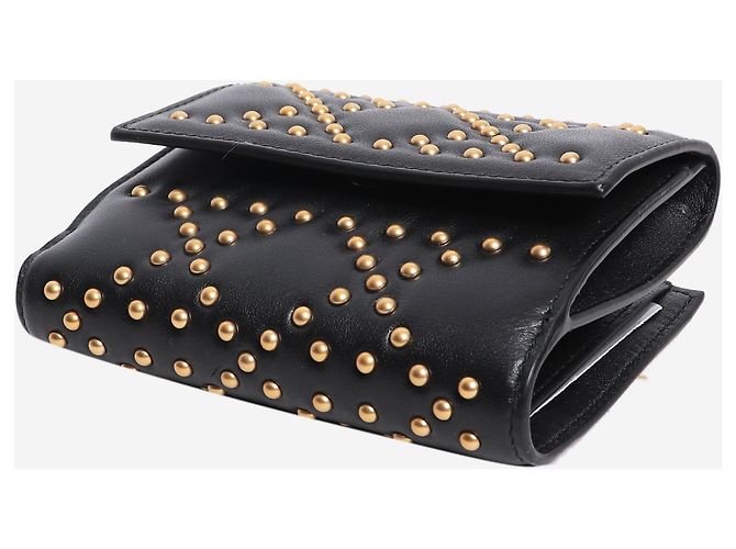Black Lady Dior studded wallet - view 3