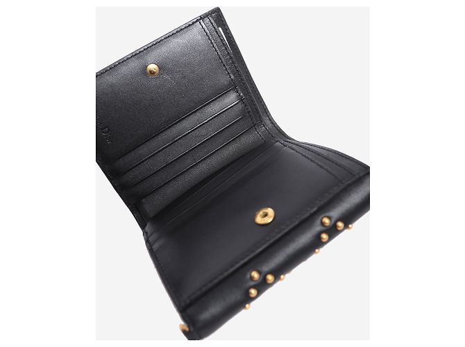 Black Lady Dior studded wallet - view 7