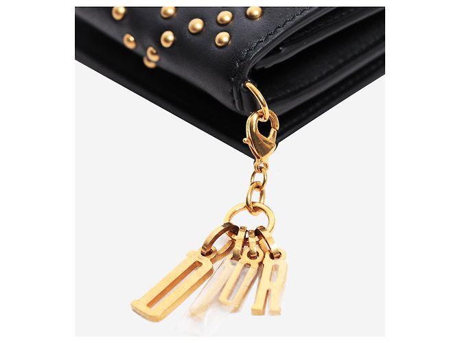 Black Lady Dior studded wallet - view 9