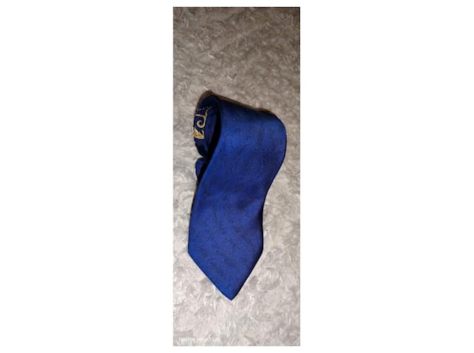 Medusa Versace Silk Tie Blue - view 5