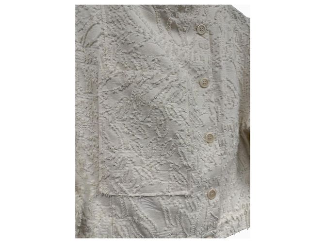 Henrik Vibskov Moon Jacke Weiß - Ansicht 4