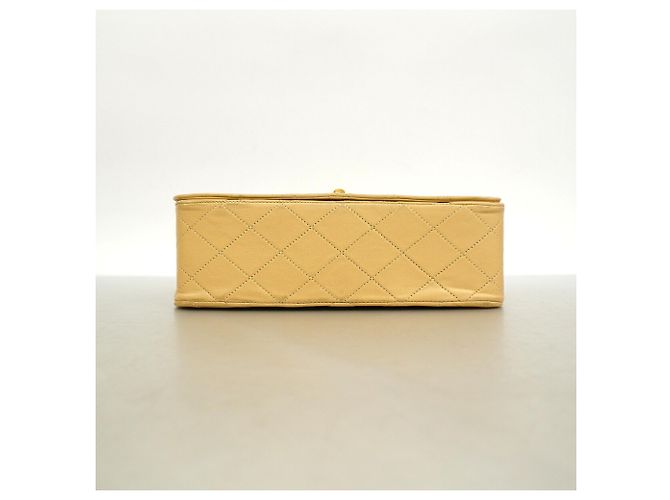 Timeless Borsa a tracolla Chanel Matelassé Beige - vista 3
