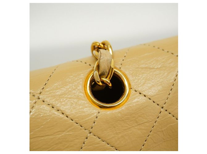 Timeless Borsa a tracolla Chanel Matelassé Beige - vista 7
