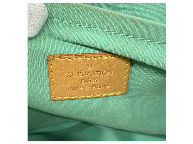 Borsa a tracolla Louis Vuitton Vernis Biscayne Bay GM Verde - vista 5