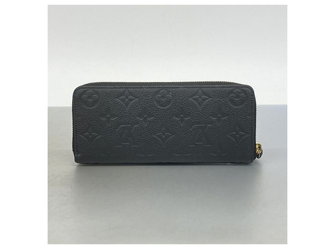 Louis Vuitton Monogram Empreinte Portefeuille Clemence Long Wallet Nero - vista 7