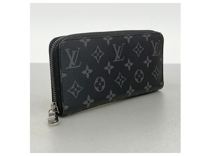 Louis Vuitton Monogram Eclipse Zippy Wallet Black - view 2