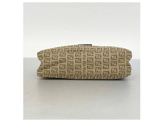 Borsa a tracolla Fendi Zucchino Marrone - vista 3
