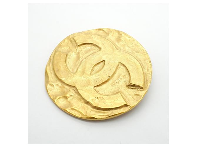 Spilla Chanel placcata oro D'oro - vista 2