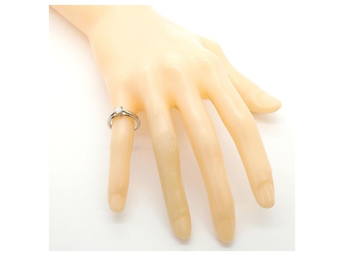 Van Cleef & Arpels Bonheur Ring aus Platin mit Diamant - Ansicht 6