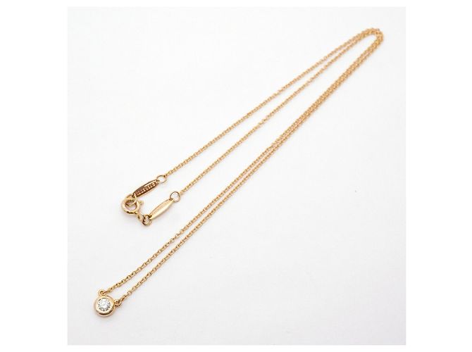 Collana Tiffany & Co. By the Yard in oro rosa 18K - vista 3