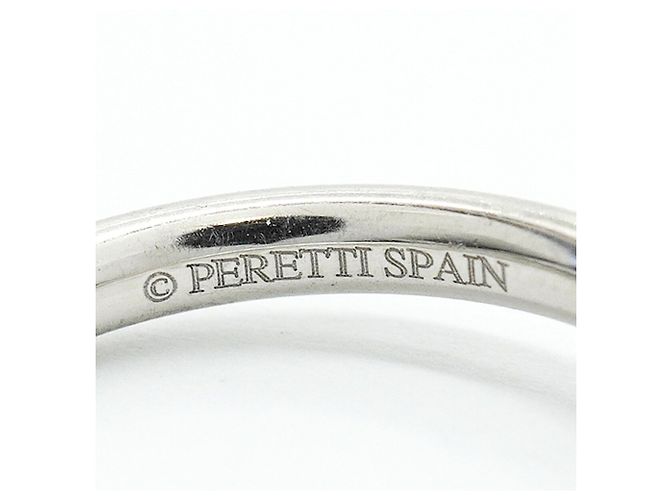Anel Curved Band Tiffany & Co. em Platina - vista 5