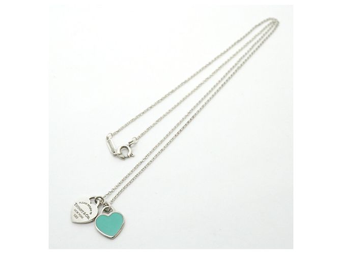 Collana Double Return to Heart Tiffany & Co. Blu - vista 3