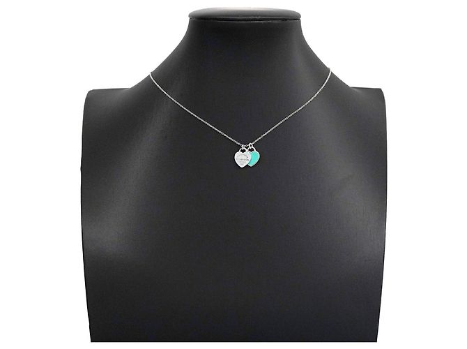 Collana Double Return to Heart Tiffany & Co. Blu - vista 7