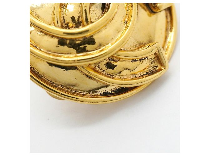 Orecchini a clip Chanel placcati oro D'oro - vista 7