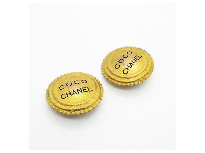 Orecchini a clip Chanel placcati in oro D'oro - vista 2