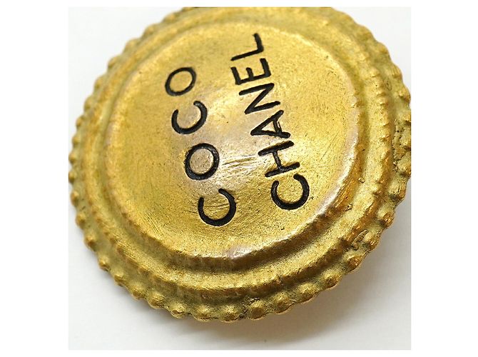 Orecchini a clip Chanel placcati in oro D'oro - vista 8