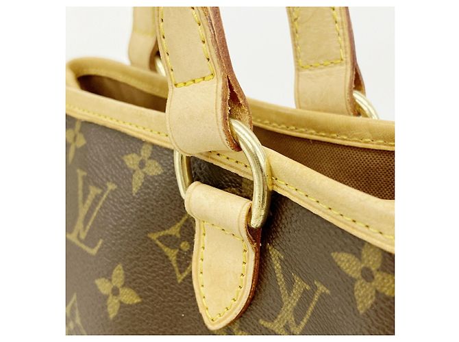 Borsa Tote Louis Vuitton Monogram Batignolles Marrone - vista 11