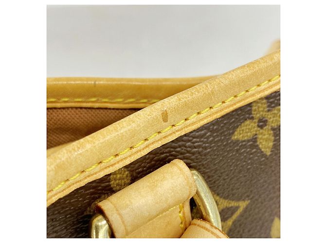 Borsa Tote Louis Vuitton Monogram Batignolles Marrone - vista 13