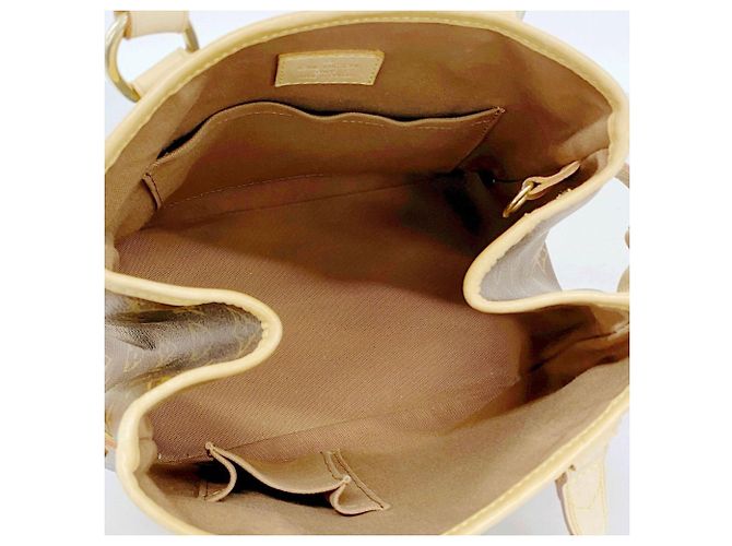 Borsa Tote Louis Vuitton Monogram Batignolles Marrone - vista 4