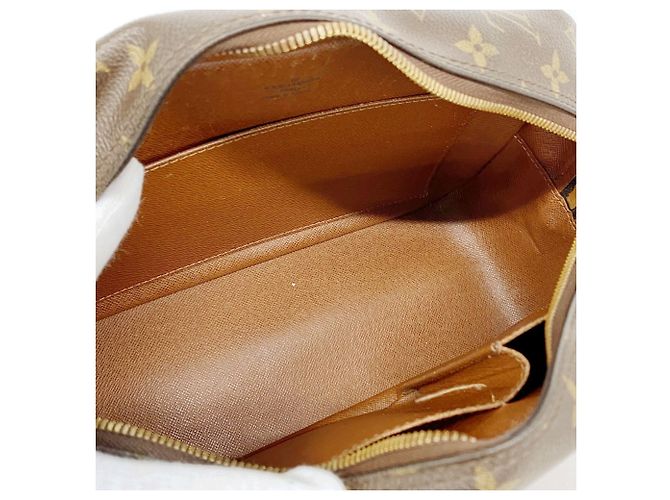 Borsa a tracolla Louis Vuitton Monogram Cite MM Marrone - vista 4