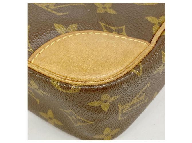 Borsa a Clutch Louis Vuitton Monogram Compiegne 28 Marrone - vista 7