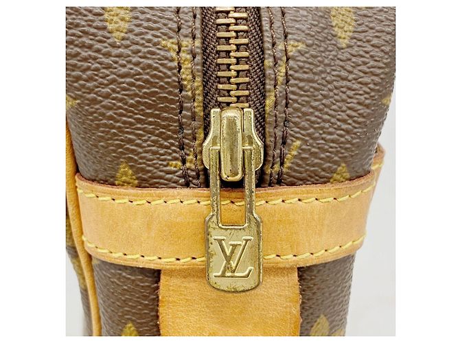 Borsa a Clutch Louis Vuitton Monogram Compiegne 28 Marrone - vista 8