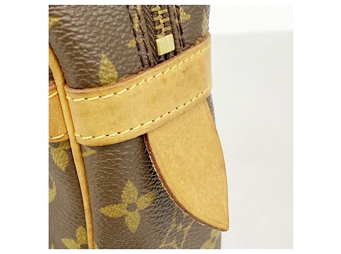 Borsa a Clutch Louis Vuitton Monogram Compiegne 28 Marrone - vista 9