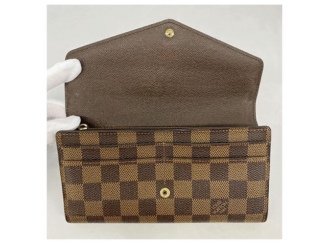 Louis Vuitton Damier Portefeuille Sarah Long Wallet Damier ebene - Ansicht 10