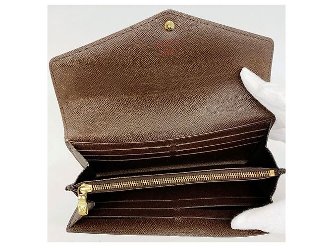 Louis Vuitton Damier Portefeuille Sarah Long Wallet Damier ebene - Ansicht 3