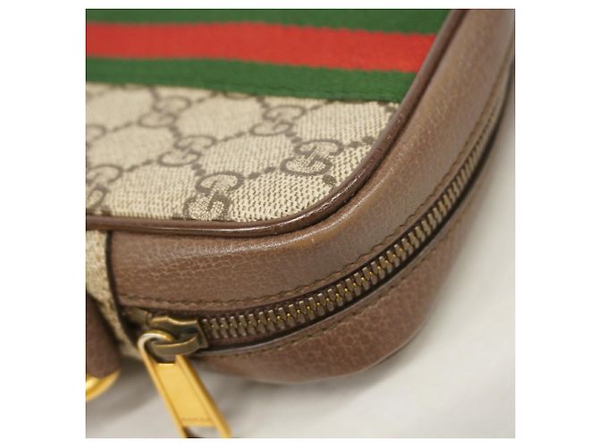 Borsa a tracolla Gucci Ophidia Marrone - vista 7