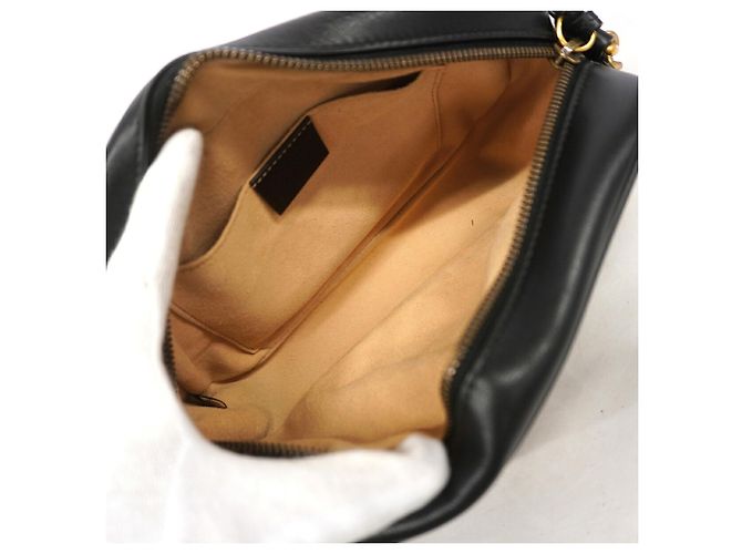 Borsa a tracolla Gucci GG Marmont Nero - vista 4