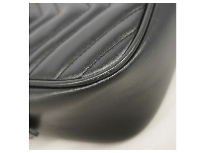 Borsa a tracolla Gucci GG Marmont Nero - vista 7