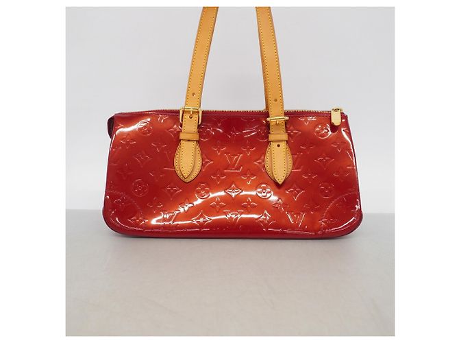 Borsa Louis Vuitton Vernis Rosewood Avenue Rosso - vista 10