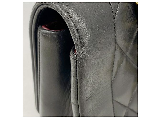 Borsa a tracolla Chanel Diana Chain Nero - vista 11