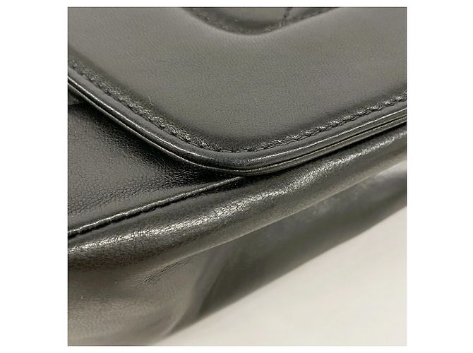 Borsa a tracolla Chanel Diana Chain Nero - vista 11