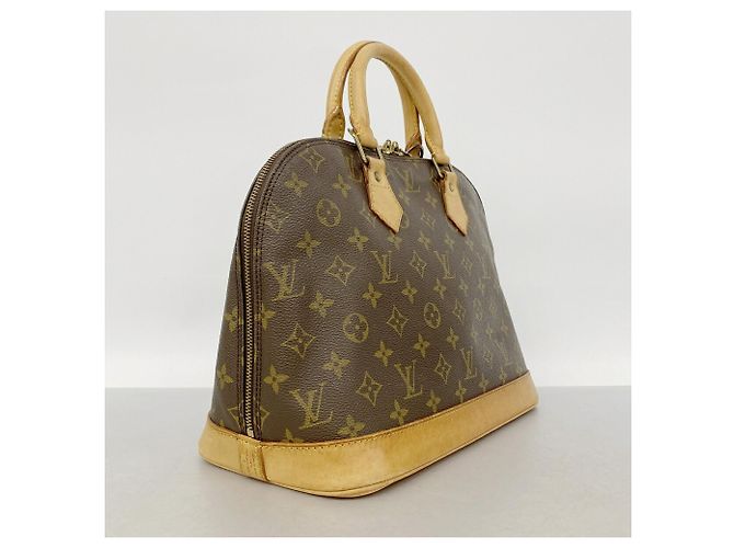 Borsa a mano Louis Vuitton Alma Monogram Marrone - vista 2